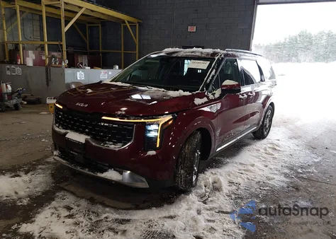 2025 Kia Carnival Mpv Sx from USA, damaged, VIN KNDNE5K35S6476756